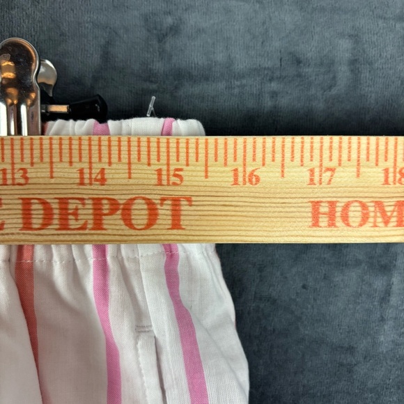 Fabletics set Cotton Voile Oversized Lite Striped Shirt high waist shorts Large - Picture 7 of 16